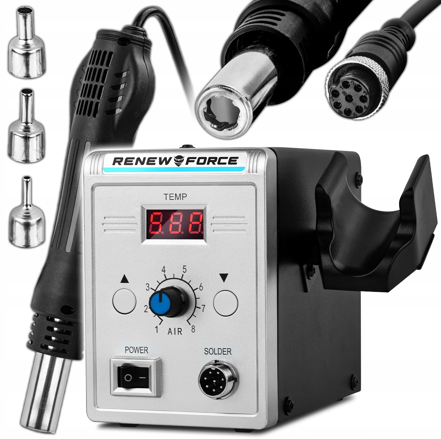Teplovzdušná spájkovačka Techrebal 858D 700 W